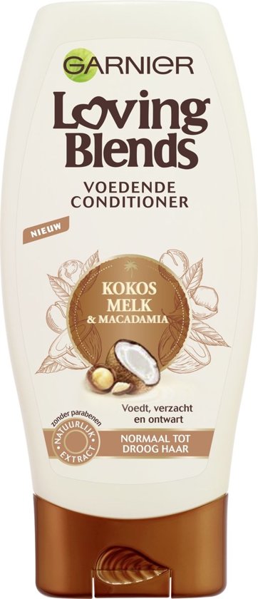 Garnier Loving Blends Kokosmelk en Macadamia Conditioner 250ml