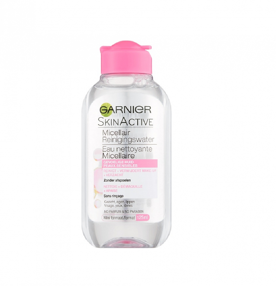 Garnier Skin Naturals Mini Micellair Reinigingswater Gevoelige Huid 125ml Garnier Skin Naturals Mini Micellair Reinigingswater Gevoelige Huid 125ml