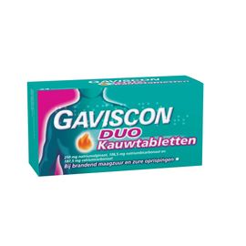 Gaviscon Gaviscon Duo Kauwtabletten