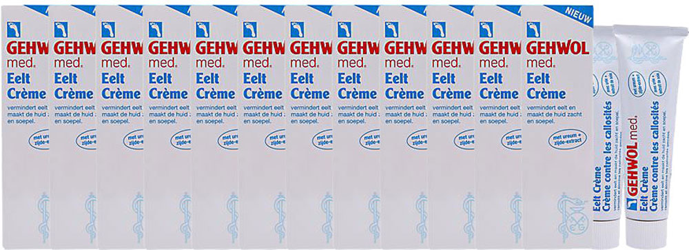 Gehwol Med Eelt Creme Voordeelverpakking 12x125ml
