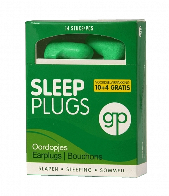 Get Plugged Sleep Plugs Oordopjes 7paar