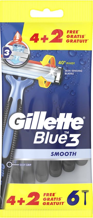42st Gillette Blue 3 Smooth 42