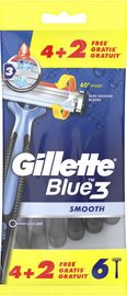 Gillette Gillette Blue 3 Smooth 4+2
