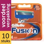 Gillette Fusion Scheermesjes Voordeelverpakking 10x4st thumb