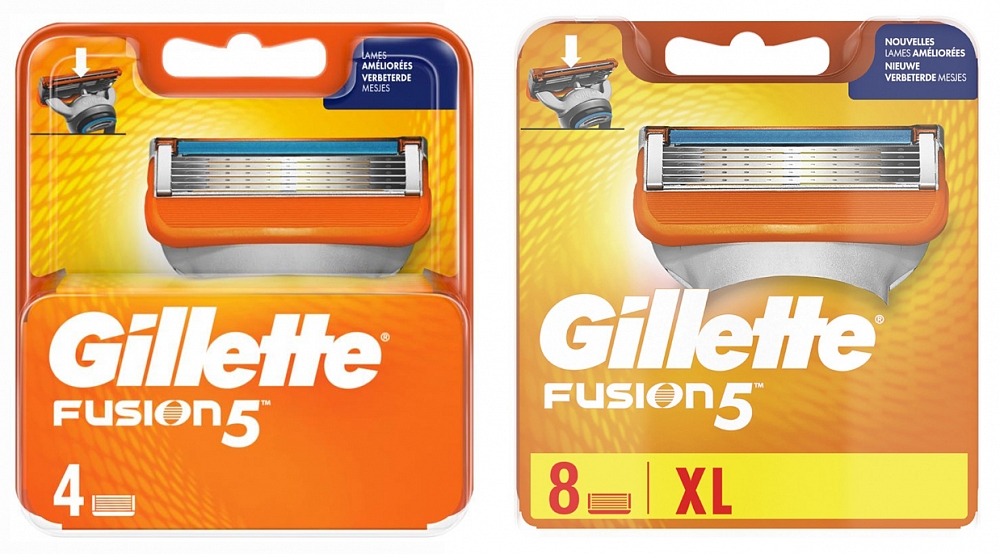 12stuks Gillette Fusion5 Scheermesjes