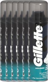 Gillette Gillette Basic Scheerschuim Gevoelig *bestekoop Voordeelverpakking Gillette Basic Scheerschuim Gevoelige Huid