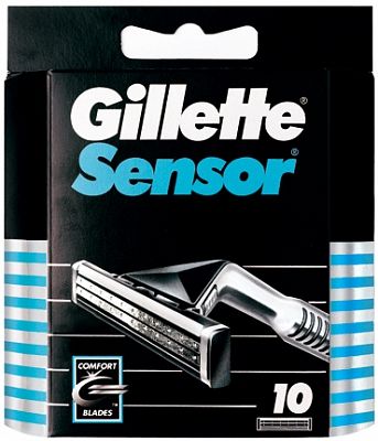 Gillette Sensor Scheermesjes 10mesjes