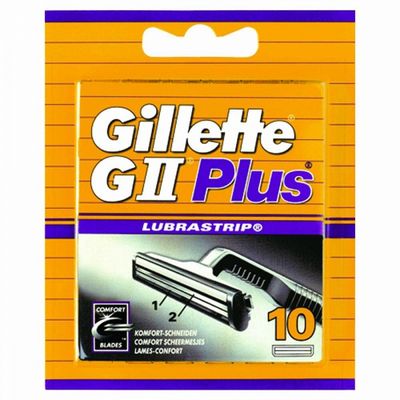 Gillette GII Plus Scheermesjes 10stuks