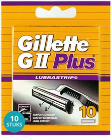 Gillette Gillette GII Plus Scheermesjes Voordeelverpakking Gillette GII Plus Scheermesjes