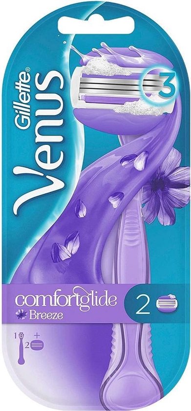 Gillette Venus Comfortglide Breeze Scheermesje - 2 Mesjes