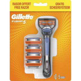 Gillette Gillette Fusion 5 Scheerapparaat + 5 Mesjes