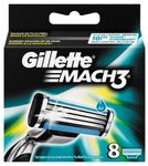 Gillette Mach 3 Scheermesjes 8stuks thumb