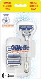 Gillette Gillette Skinguard Scheerapparaat Sensitive 1+4 Mesjes