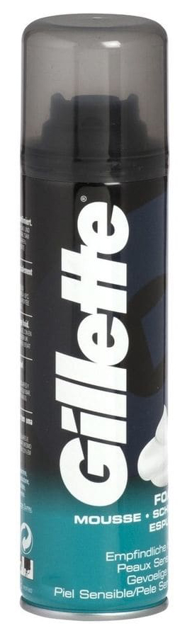 300ml Gillette Basic Scheerschuim Gevoelig 300ml Gillette Basic Scheerschuim Gevoelig