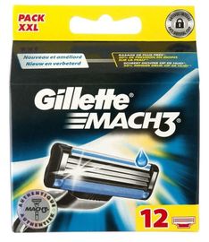 Gillette Gillette Mach 3 Scheermesjes voordeelverpakking Gillette Mach3 Scheermesjes