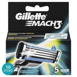 Gillette Gillette Mach 3 Scheermesjes Voordeelverpakking Gillette Mach 3+ Scheermesjes