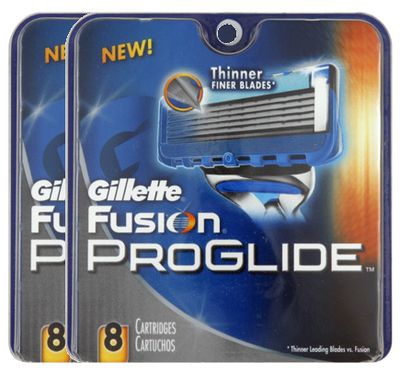 Gillette Fusion Proglide Scheermesjes voordeelverpakking 2x8st