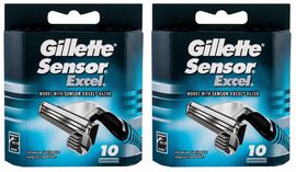 Gillette Gillette Sensor Excel Scheermesjes Voordeelverpakking Gillette Sensor Excel Scheermesjes