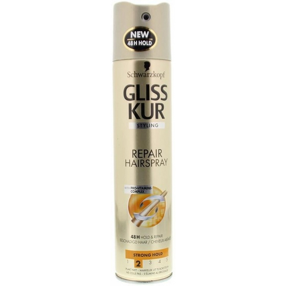 Gliss Kur Styling Hairspray Hold Repair 250ml