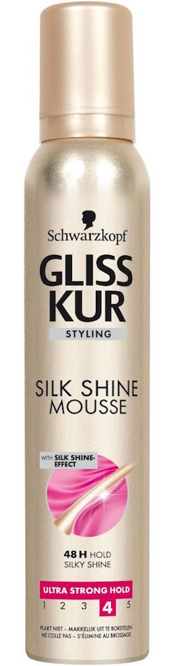 Gliss Kur Styling Mousse Hold Silk Gloss 200ml Gliss Kur Styling Mousse Hold Silk Gloss 200ml