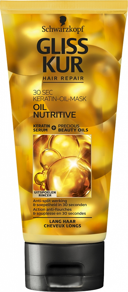 Gliss Kur Haarmasker Oil Nutritive 200ml Gliss Kur Haarmasker Oil Nutritive 200ml