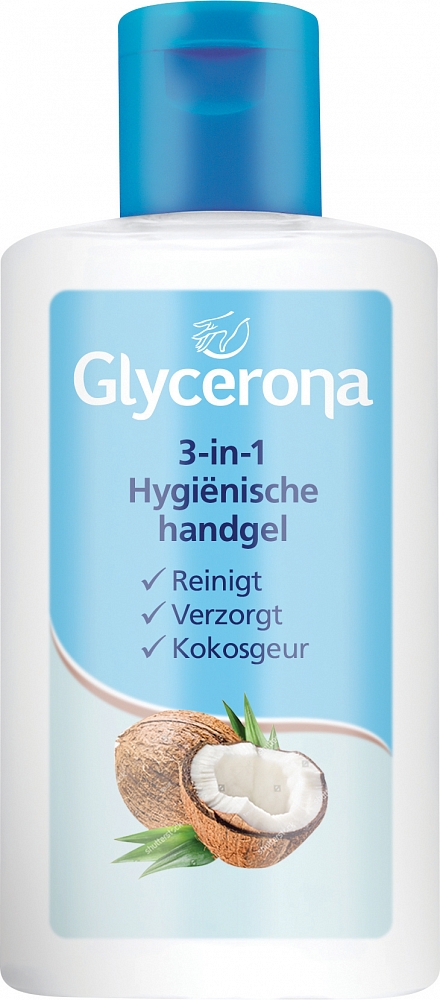 Glycerona Hygienische Handgel Kokos 3in1 100ml