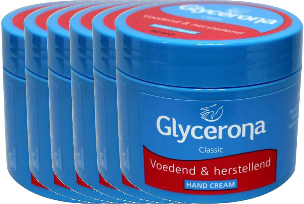 Glycerona Handcreme Classic Pot Voordeelverpakking 6x150ml