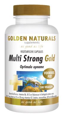 Golden Naturals Multi Strong Gold Capsules 180vcaps