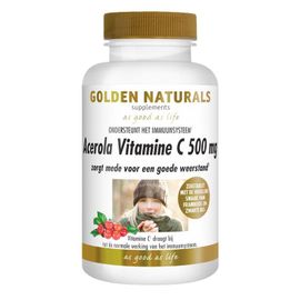 Golden Naturals Golden Naturals Acerola Vitamine C 500 Mg