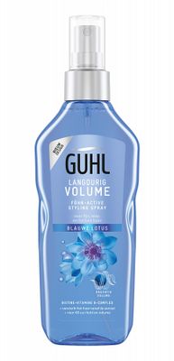 Guhl Spray Fohn Langdurige Volume Blauwe Lotus Per stuk