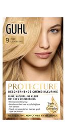 Guhl Guhl Protecture Haarverf Beschermende Creme-Kleuring 9 Zeer Licht blond