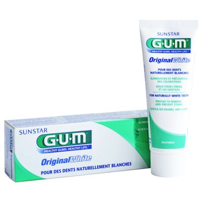Gum Original White Tandpasta 75ml