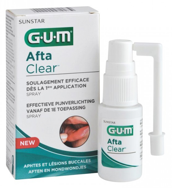 Gum Aftaclear Spray 15ml Gum Aftaclear Spray 15ml