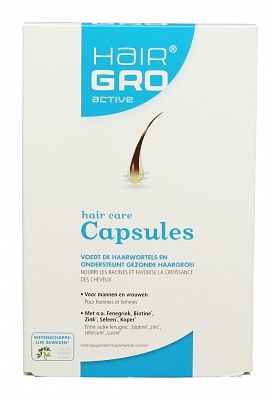 Hairgro Active Capsules 60caps