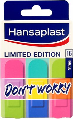 Hansaplast Pleisters Dont Worry Limited Edition Colour 16stuks