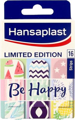 Hansaplast Pleisters Be Happy Limited Edition 16stuks
