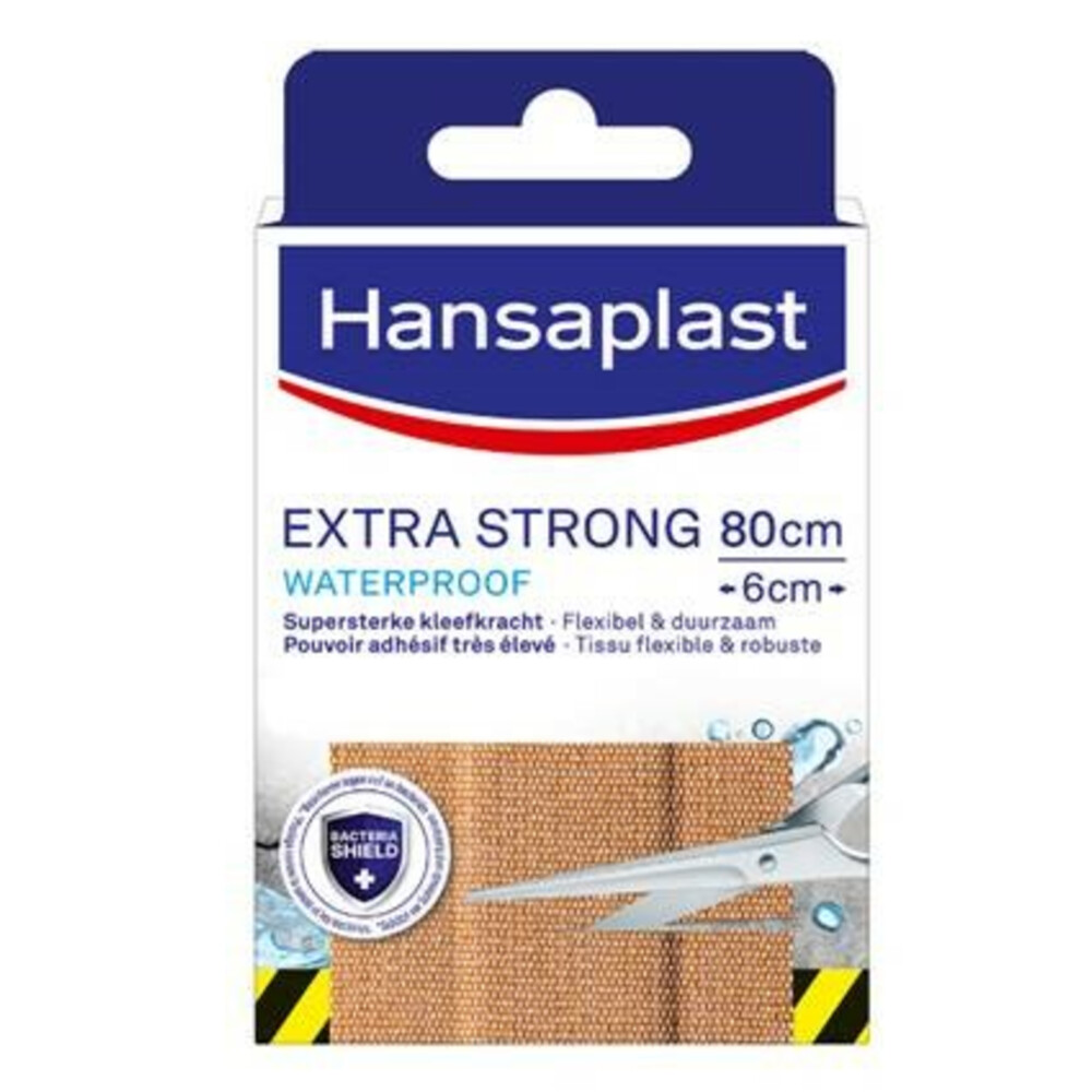 Hansaplast Pleisters Extra Strong Waterproof 80cmx6cm