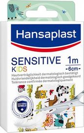 Hansaplast Hansaplast Sensitive Kids 1m X 6 Cm Dierenpleisters