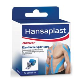 Hansaplast Hansaplast Sporttape Elastische Blauw 5m x 5cm