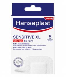 Hansaplast Hansaplast Sensitive Xl Pleisters 6x7cm