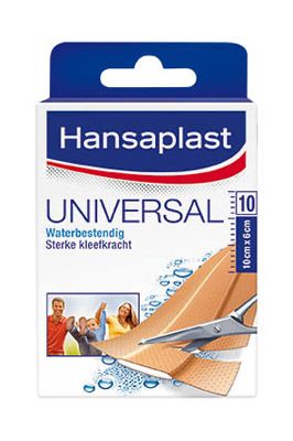 Hansaplast Pleisters Universal Waterbestendig 10cm x 6cm 1meter