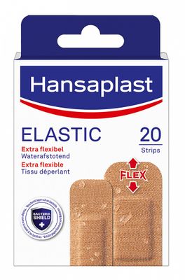 Hansaplast Pleisters Elastic 1m x 6cm Per stuk