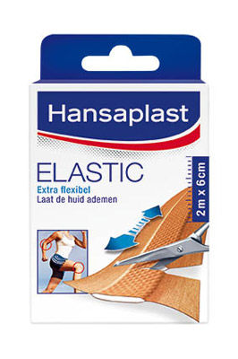 Hansaplast Pleisters Elastic 2mX6cm