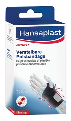 Hansaplast Sport Verstelbare Neopreen Polsbandage Per stuk