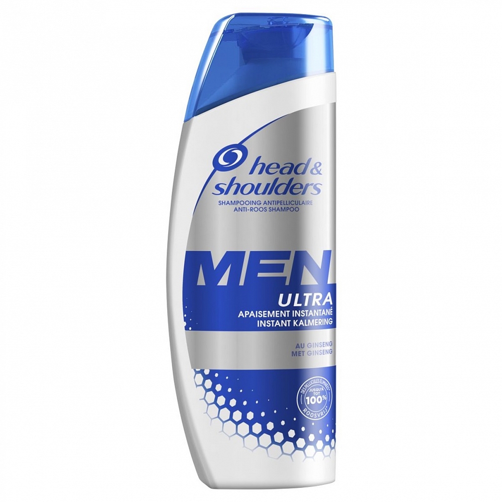 Head And Shoulders Men Ultra Instant Kalmering Anti-Roos Shampoo 225ml