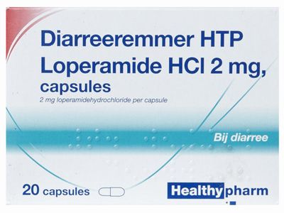 Healthypharm diarreeremmer 20caps