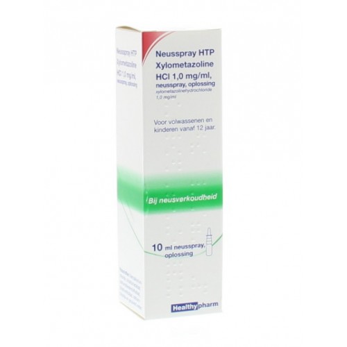 Healthypharm Neusdruppels xylometazoline 1 mg/ml