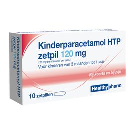 Healthypharm Healthypharm Kinder Paracetamol 120 mg Zetpil
