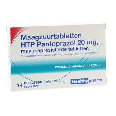 Healthypharm pantoprazol 14tabl