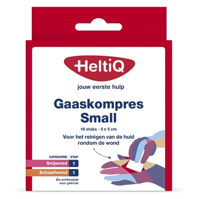 Heltiq Gaaskompres Small 16 Komp,